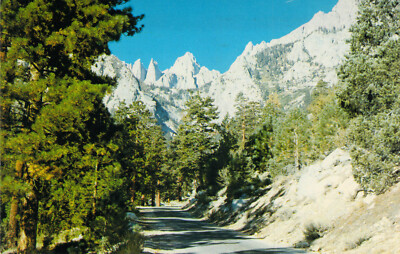 Mount Whitney Near Mint Photo - Max Mahan Lone Pine Inyo Co California Postcard