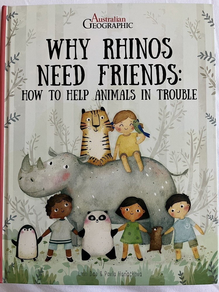 Why Rhinos Need Friends Australian Geo How to Help Animals in trouble Linh Dao