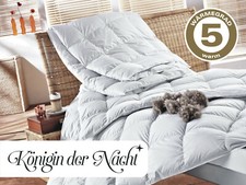 ORIGINAL EIDERDAUNEN Decke »Königin der Nacht« warm Winter (Wärmegrad 5)