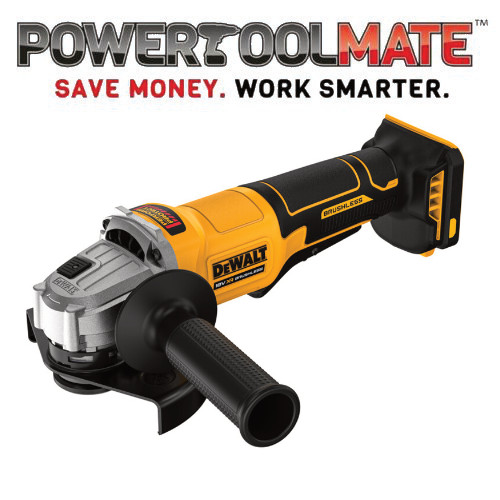 Dewalt DCG408N 18v XR Brushless 125mm Angle Grinder Paddle Switch Naked
