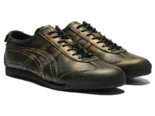 Onitsuka Tiger MEXICO 66 DELUXE HECHO EN NIPÓN 1181A604 002 ORO NEGRO