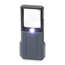 MiniBrite LED Lighted Slide-Out Aspheric Magnifier with 1 MiniBrite 5x (PO-55)