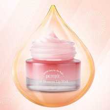 PETITFEE Oil Blossom Lip Mask 15G #Camelia Se...