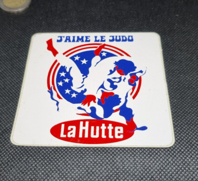 Aufkleber J liebe Judo ''Die Hütte''