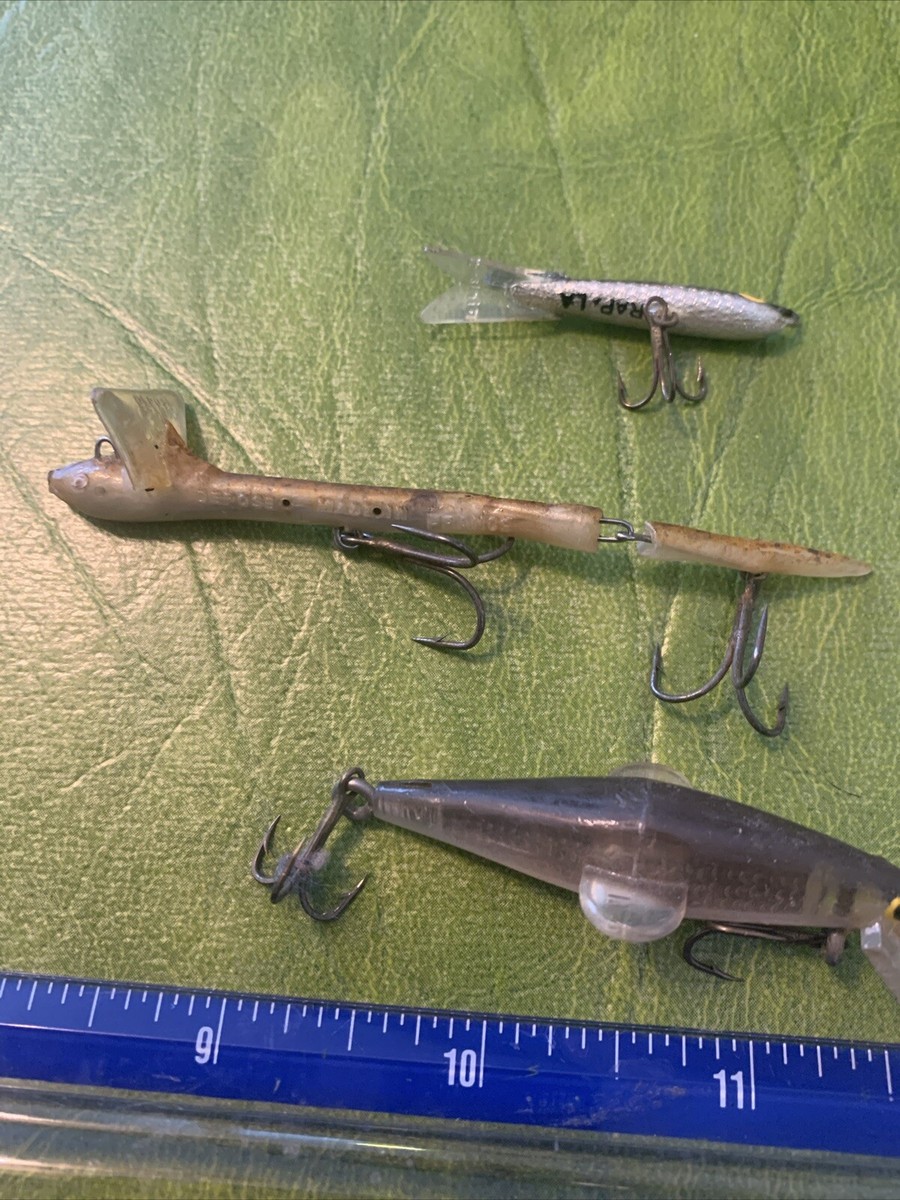 depose fishing lure Garcia France Jointed EEL, Silver/Black Color My Bait Shop, LLC Vintage Garcia DEPOSE France EEL