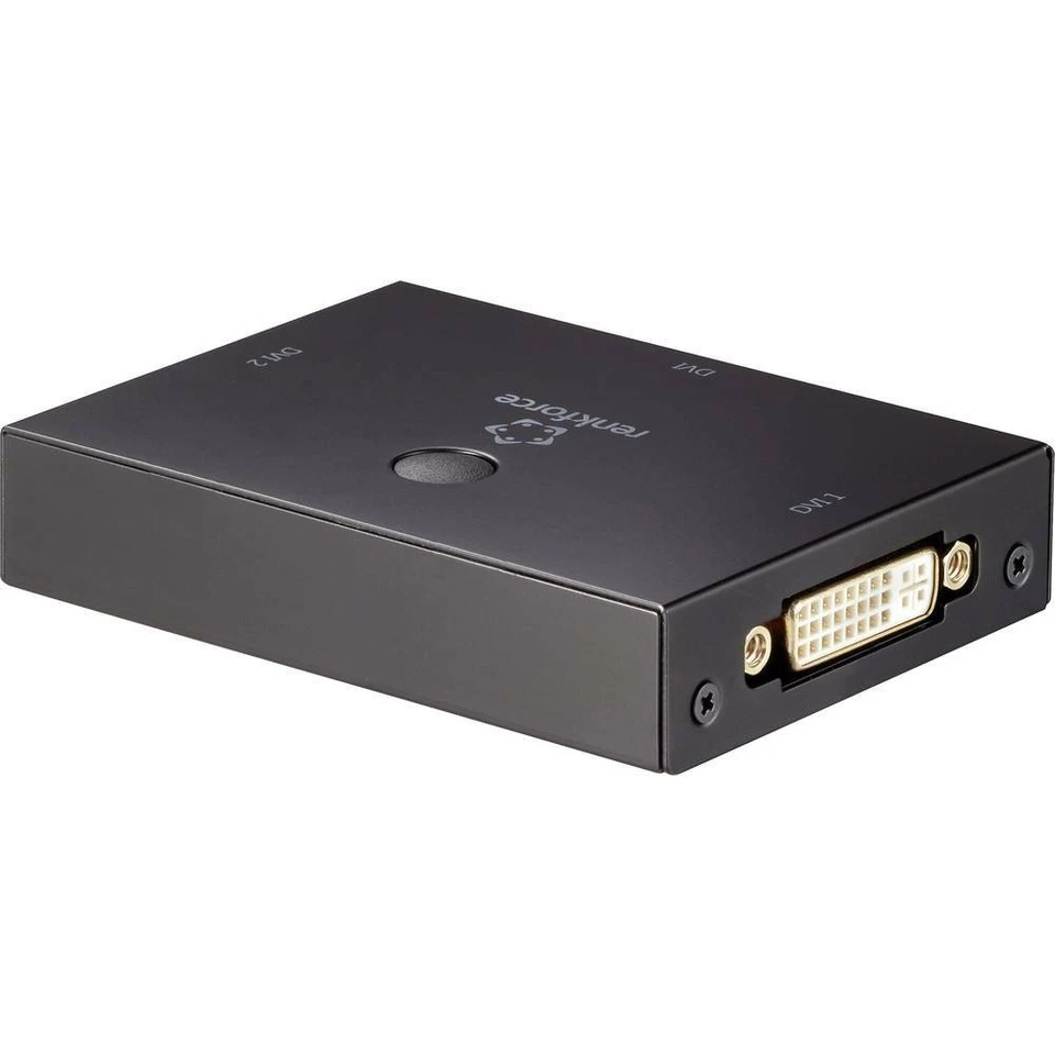 Renkforce 2 Port DVI-Switch bidirektional verwendbar Full HD 1080p @ 60 Hz - Bild 4 von 4