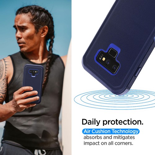 For Samsung Galaxy Note 9 Heavy Duty Case Cover Tempered Glass Screen Protector - Picture 7 of 54