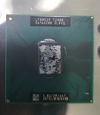 Intel Laptop Core Dual  T2400  SL8VQ 1.83GHz  667MHz Mobile Processor CPU 
