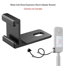 Cold Shoe Extension Bracket Microphone Expansion Mount Adapter fit Insta360 X4