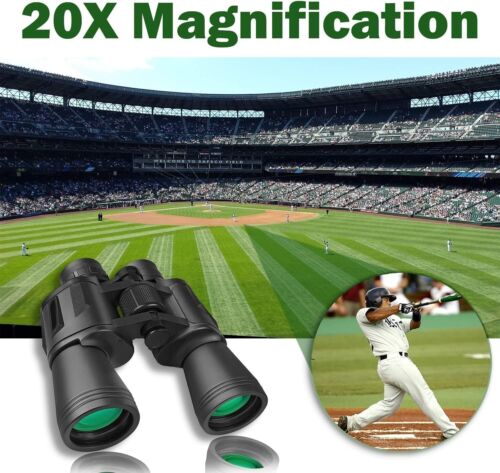 Binoculars for Adults - 20x50 High Power Binoculars for Bird Watching 28mm La. - Picture 4 of 7
