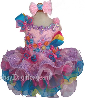 baby girl pageant dress
