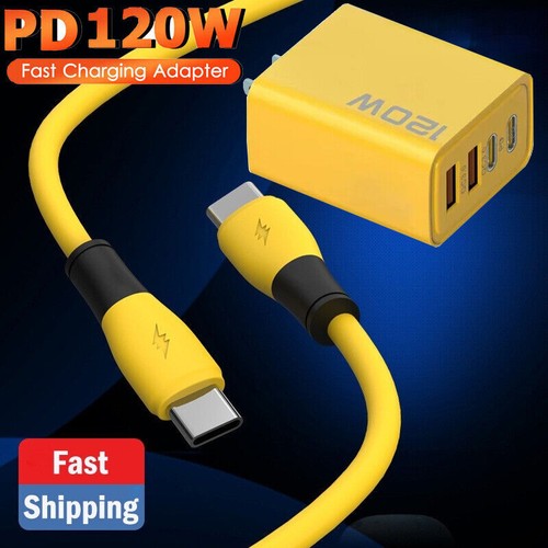 200W Fast Charging USB Type C Wall Charger For Samsung Galaxy S25 Ultra S24 S23 - Picture 2 of 21