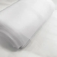 White 54" x 40 yards Tulle Fabric Bolt Tutu Wedding Decoration Party Craft