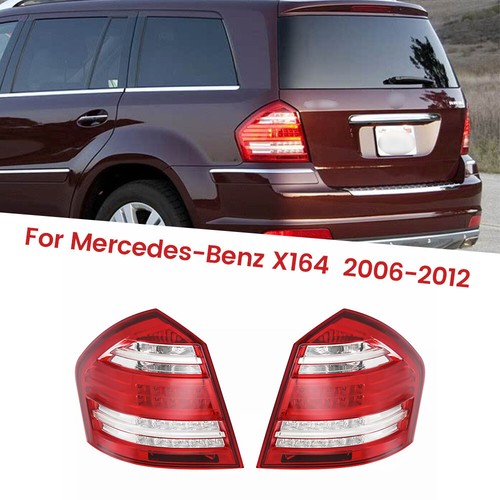 1 Pair For Mercedes-Benz X164 2006-2012 LED Rear Brake Lamp TailLamp Assembly - Picture 6 of 22