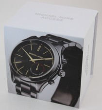 michael kors slim runway ip hybrid smartwatch