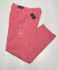 Polo Ralph Lauren Men's Straight Fit Stretch Chino Pants Pink 35 X 32NWT $115