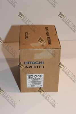 Hitachi, SJ100-007NFE, 1hp VFD Variable Speed Drive Amplifier Inverter