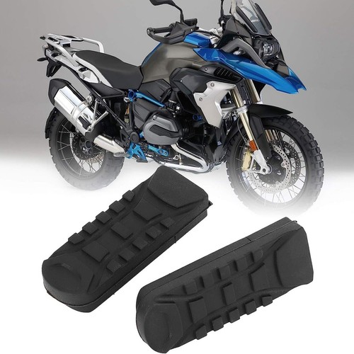 Front Driver Foot Pegs Rubbers Footrests For BMW R1200GS Adventure 2012