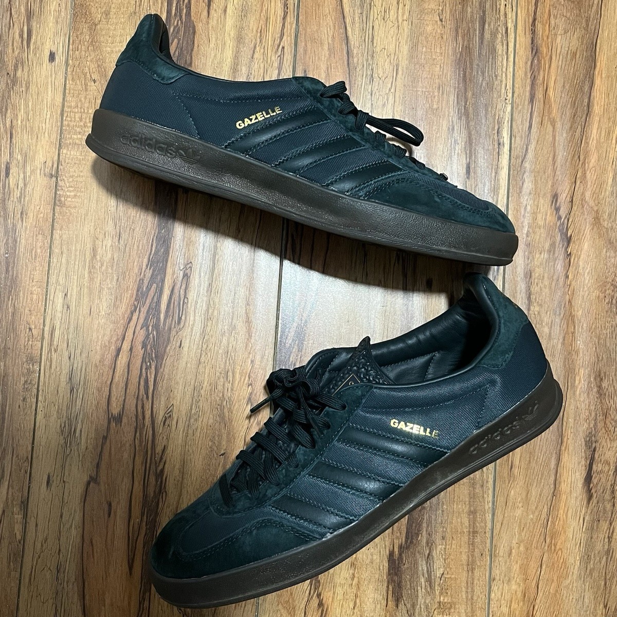 Adidas Gazelle Indoor Forest Green Shoe Sz 9.5 | eBay
