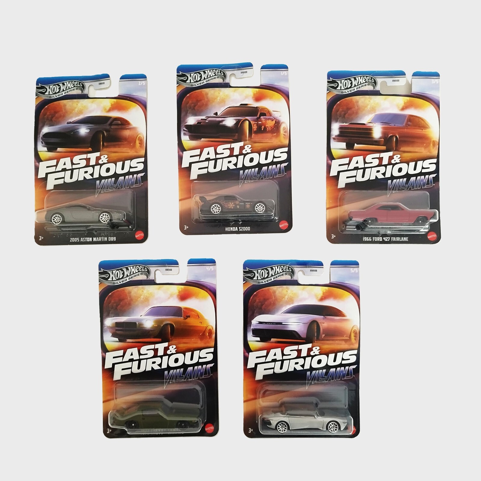 Hot Wheels Fast & Furious 2025 voitures miniatures métal pour collectionneur