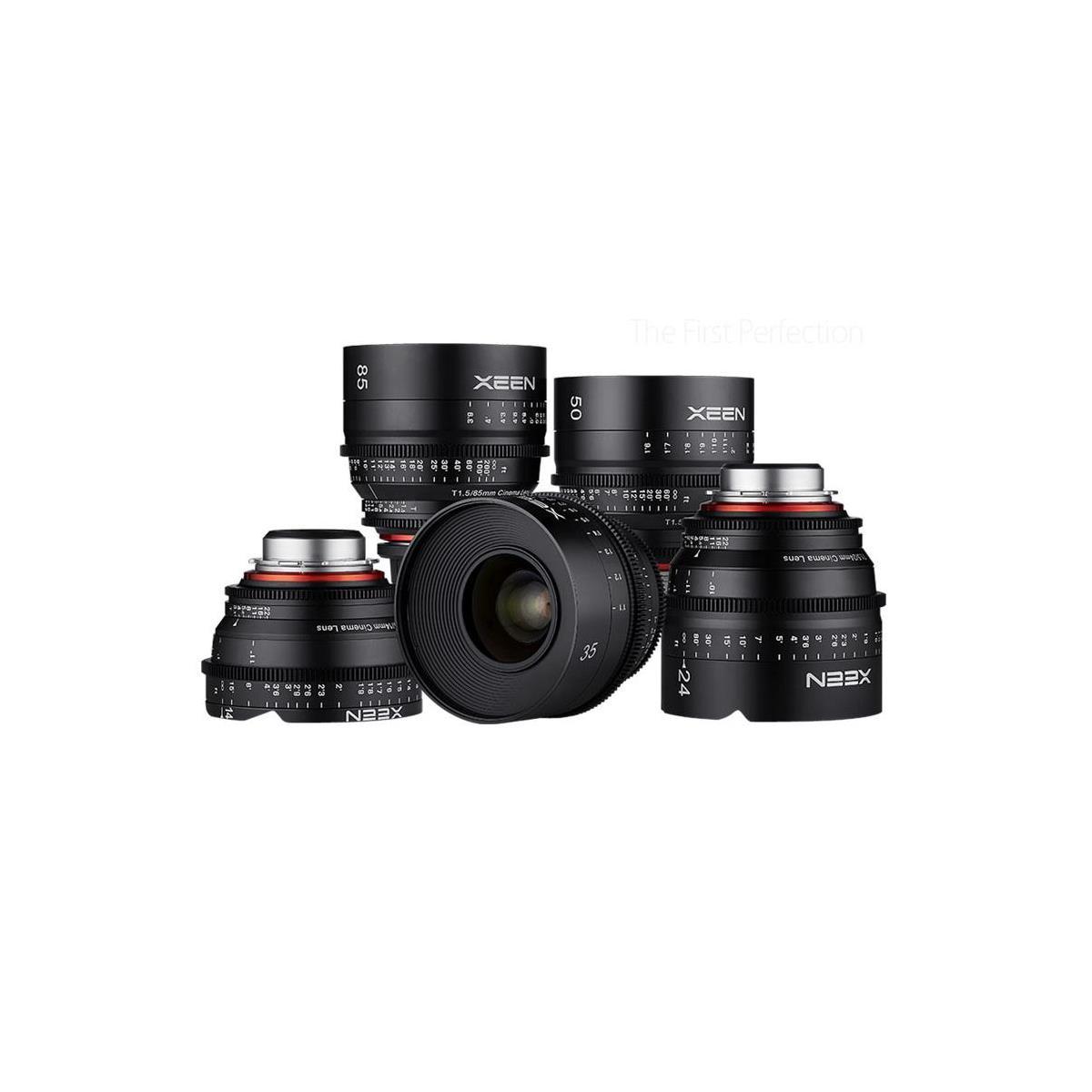 Rokinon XEEN Cine Lens Kit for PL Mount 14mm 24mm 35mm