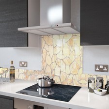 Premier Range "17 - Yorkshire Stone" Glass Splashback