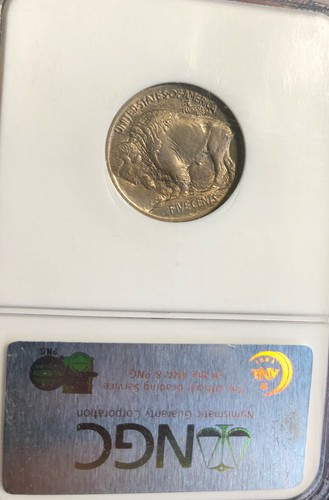 1913 Buffalo Nickel .05. NGC MS65. Type 1. Mound type. - Picture 2 of 10