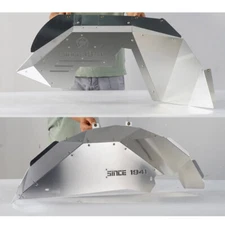 Aluminum Front Rear Inner Fender Liners For 2007-2018 Jeep Wrangler JK JKU