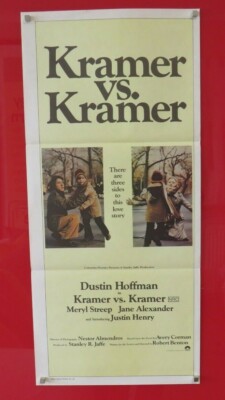 Kramer vs. Kramer Original 1979 Cinema Daybill Film Movie Poster Dustin Hoffman 