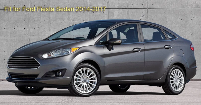 4x guardabarros guardabarros guardabarros guardabarros para Ford Fiesta sedán 2014-2017 Foto 2 de 4