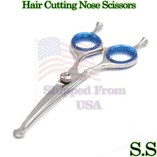 Hair Cutting Probe Nose Scissors 6" Beauty Instrument BTS-460