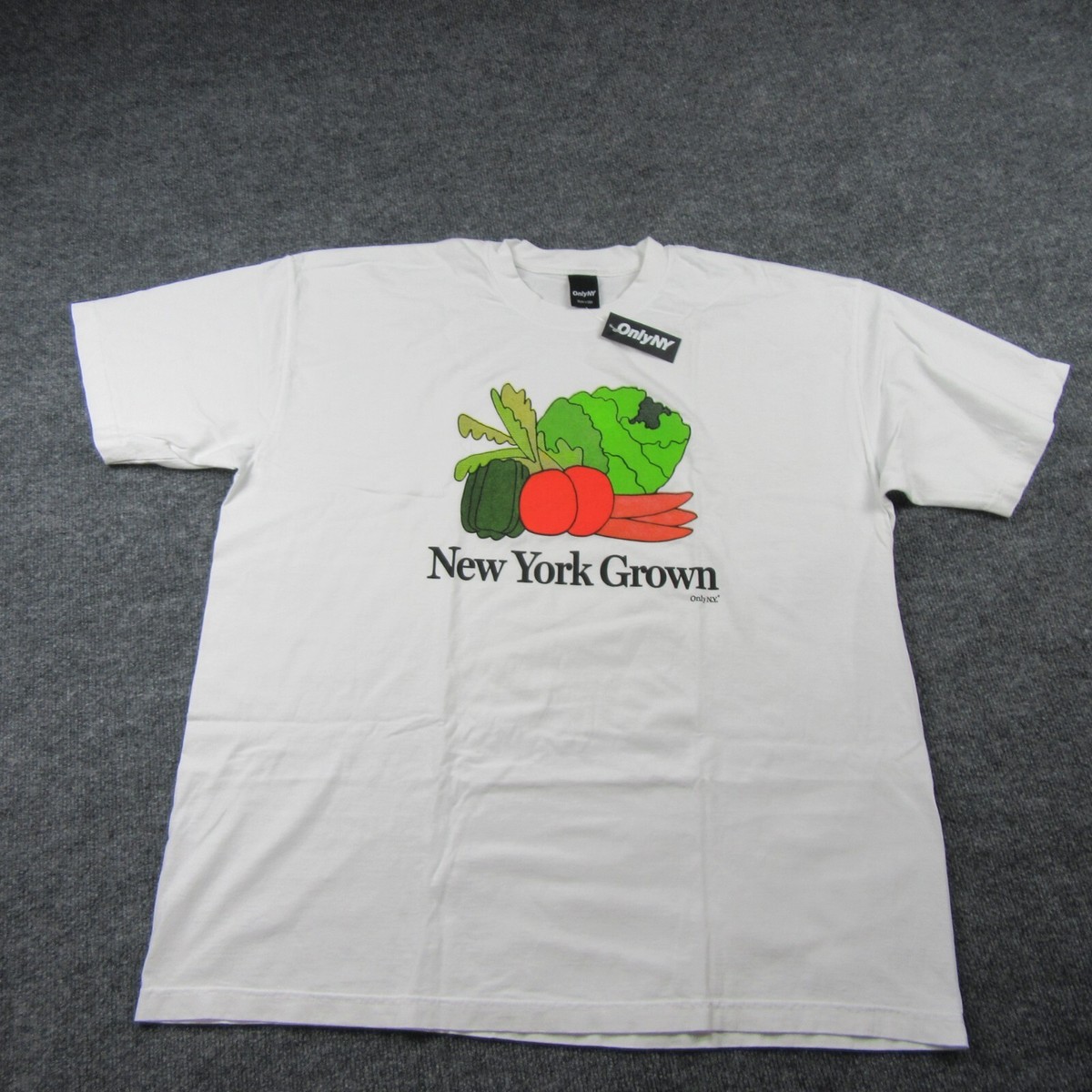 Only NY Brand T Shirt Mens 2XL XXL White 