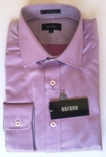 OXFORD Islington Premium Regular Collar Shirt Pink Size M From Australia