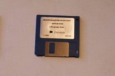 Math Blaster Plus 3.5" Disk by Davidson for Apple IIGS