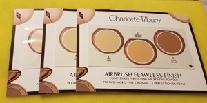 Charlotte Tilbury Airbrush Flawless Finish Micro Powder Sample Card X 3 New Ebay