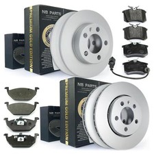 Bremsscheiben Bremsbeläge Satz vorne hinten für Seat Cordoba Ibiza IV VW Polo 9N