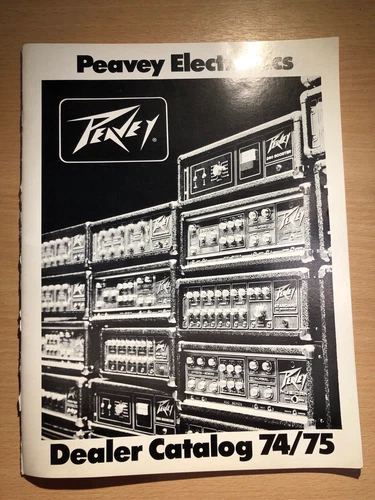 [20821-105] Music Advertising The Peavey Papers Electronics Mississippi 1974/1975