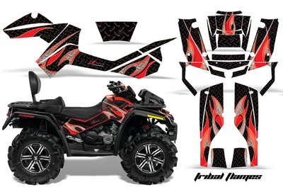 ATV Graphics Decal For CanAm Outlander Max 500/650/800 & XMR 800R 06-12 TRBL R K