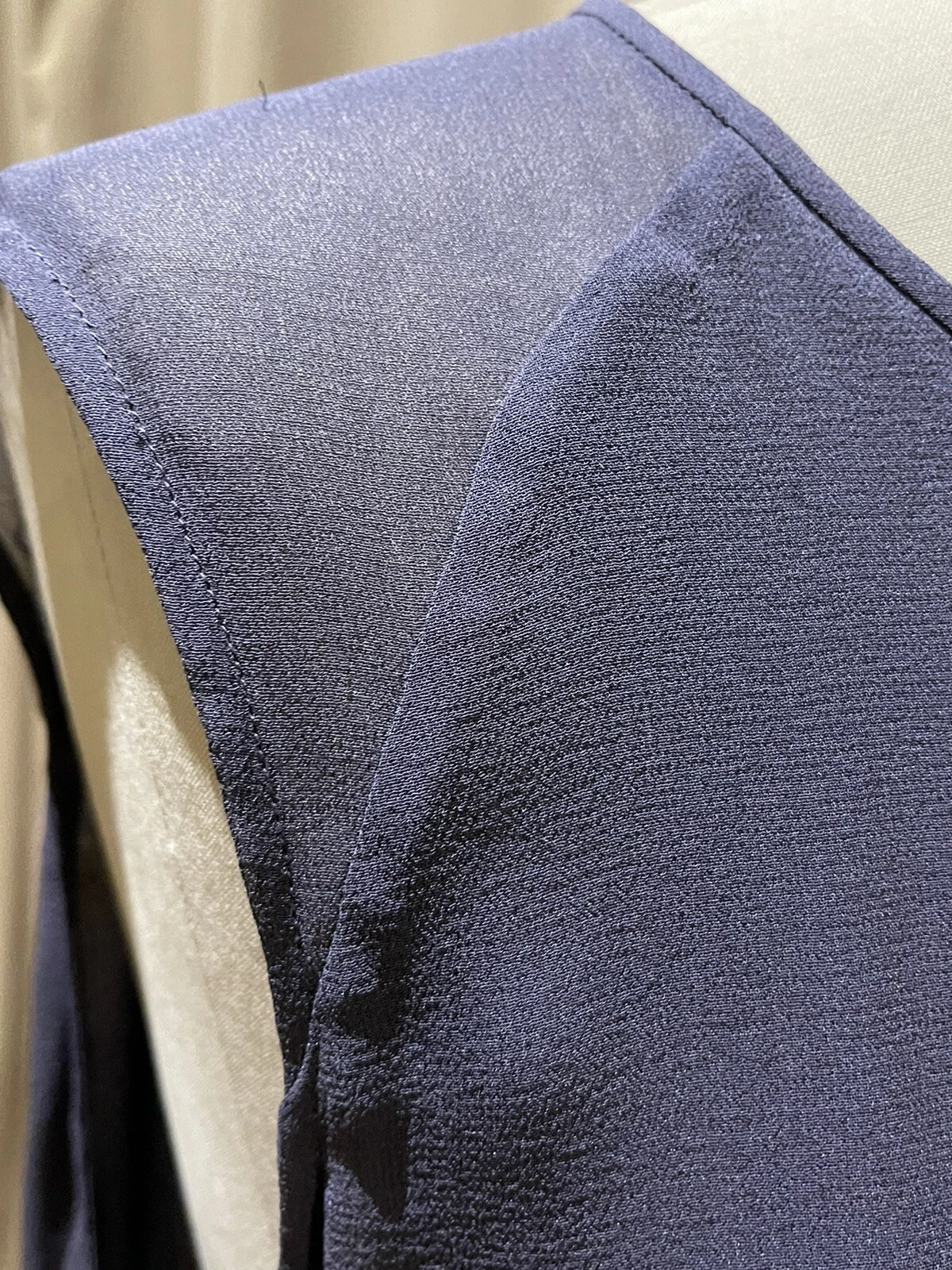 Abito contorsione drappeggiato in seta Acne Studios taglia 42 euro indossato una volta appena lavato a secco