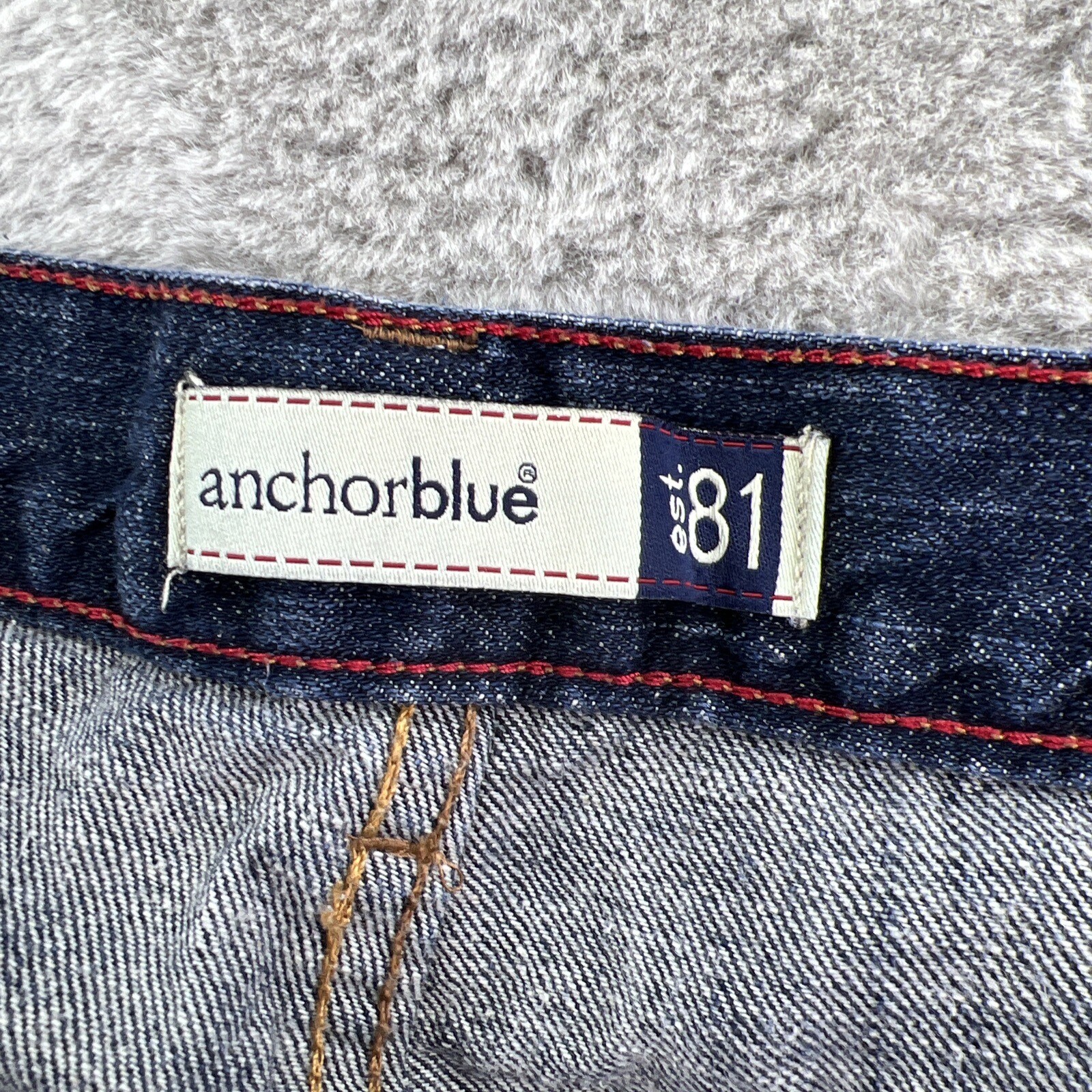 Vtg Anchor Blue Jeans Mens 34x30 (Fit 33x30) Boot Cut Baggy Western
