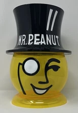 Mr. Peanut Plastic Peanut Bowl Store Display- NIB