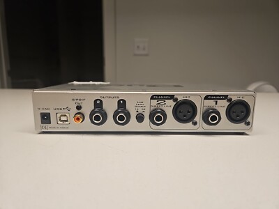 M-Audio Duo USB Audio Interface Preamp with S/PDIF not ac adapter 