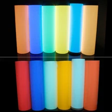 1x Glow In The Dark Self Adhesive Vinyl A4 Sheet Sign Making Stickers Decoration