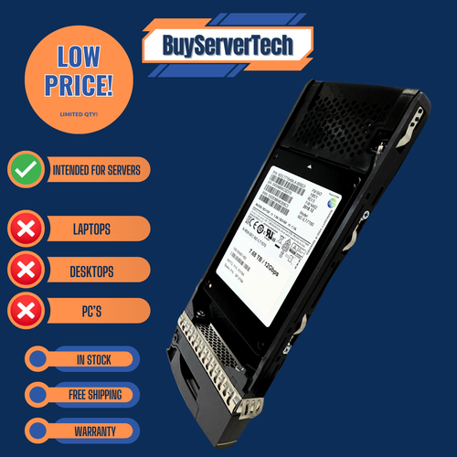 NetApp X319A 7,68TB SAS 12Gbps 2,5" SSD | 108-00687 | S319A | 180 Tage Garantie