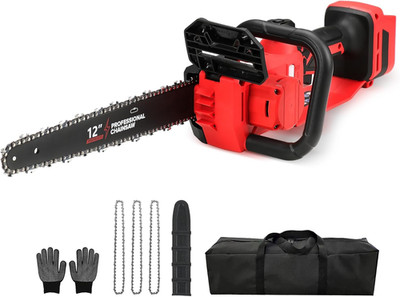 Brushless Electric Chainsaw 12'' Cordless Tool Only for Milwaukee M18 18V Battery