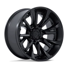 20 Inch Black Wheels Rims GMC Sierra Truck 2500 3500 20x9 +20 8x180 Fuel Tantrum