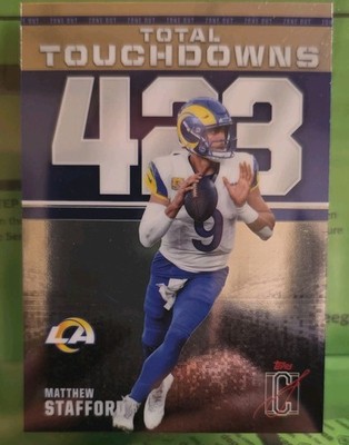 Topps 2025 Signature Class Zone Out Insert Matthew Stafford Rams ZO-13