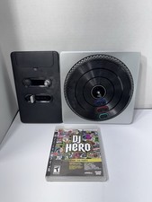 PlayStation PS2/PS3 DJ Hero Wireless Turntable Controller, No Dongle & Game!