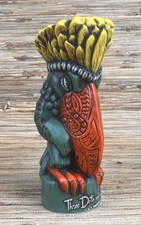Three Dots & Dash Toucanator Mug Tiki Mug Tiki Farm Tim Wollwebber 8.5" 14Oz New