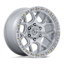 17x9 Fuel 1pc Fc908 Puma 6x5.5 -12mm Gloss Silver W Machined Face